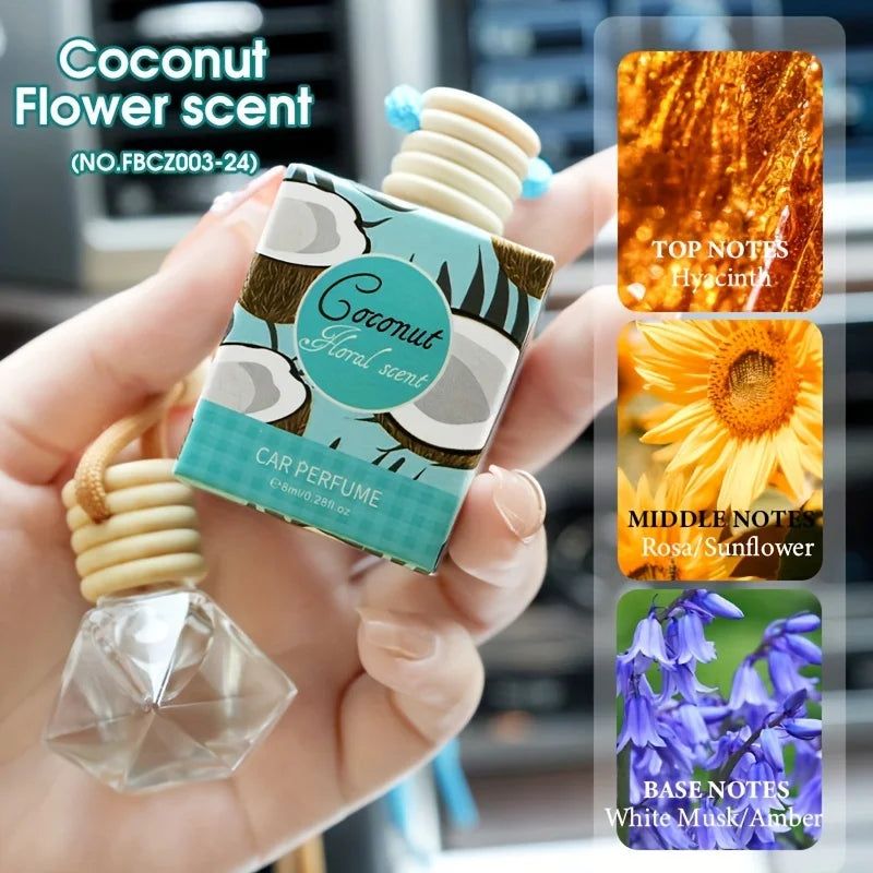 Désodorisant Voiture Longue Durée - Parfum Multi-Espaces Aromathérapie