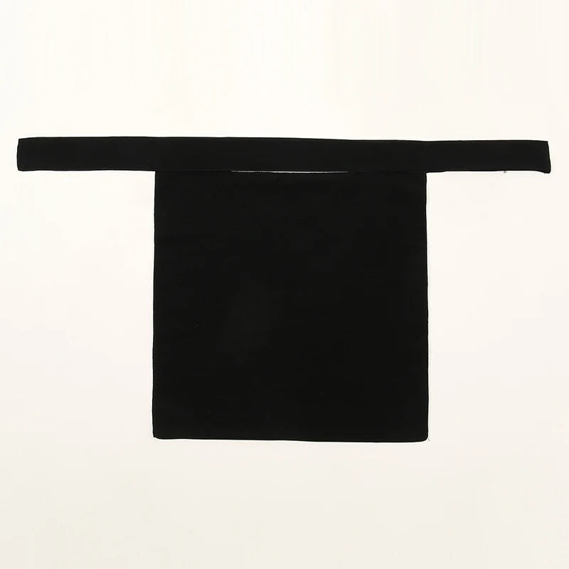 Niqab Mousseline Soie Noire - Couvre-Visage Musulman Respirant Prière