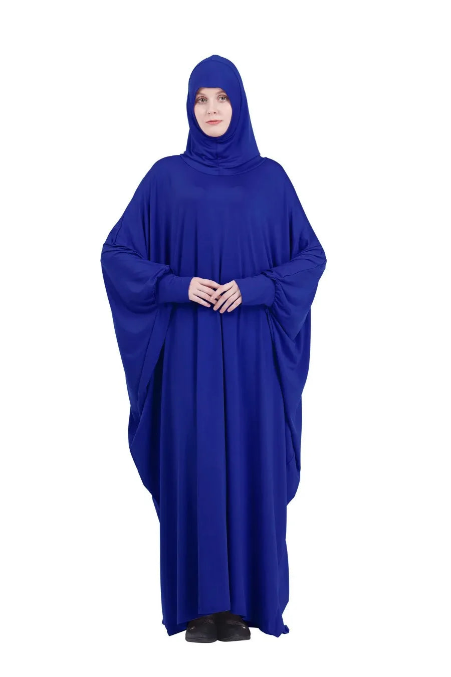 Khimar Prière Musulmane Longue Robe - Vêtement Islamique à Capuche