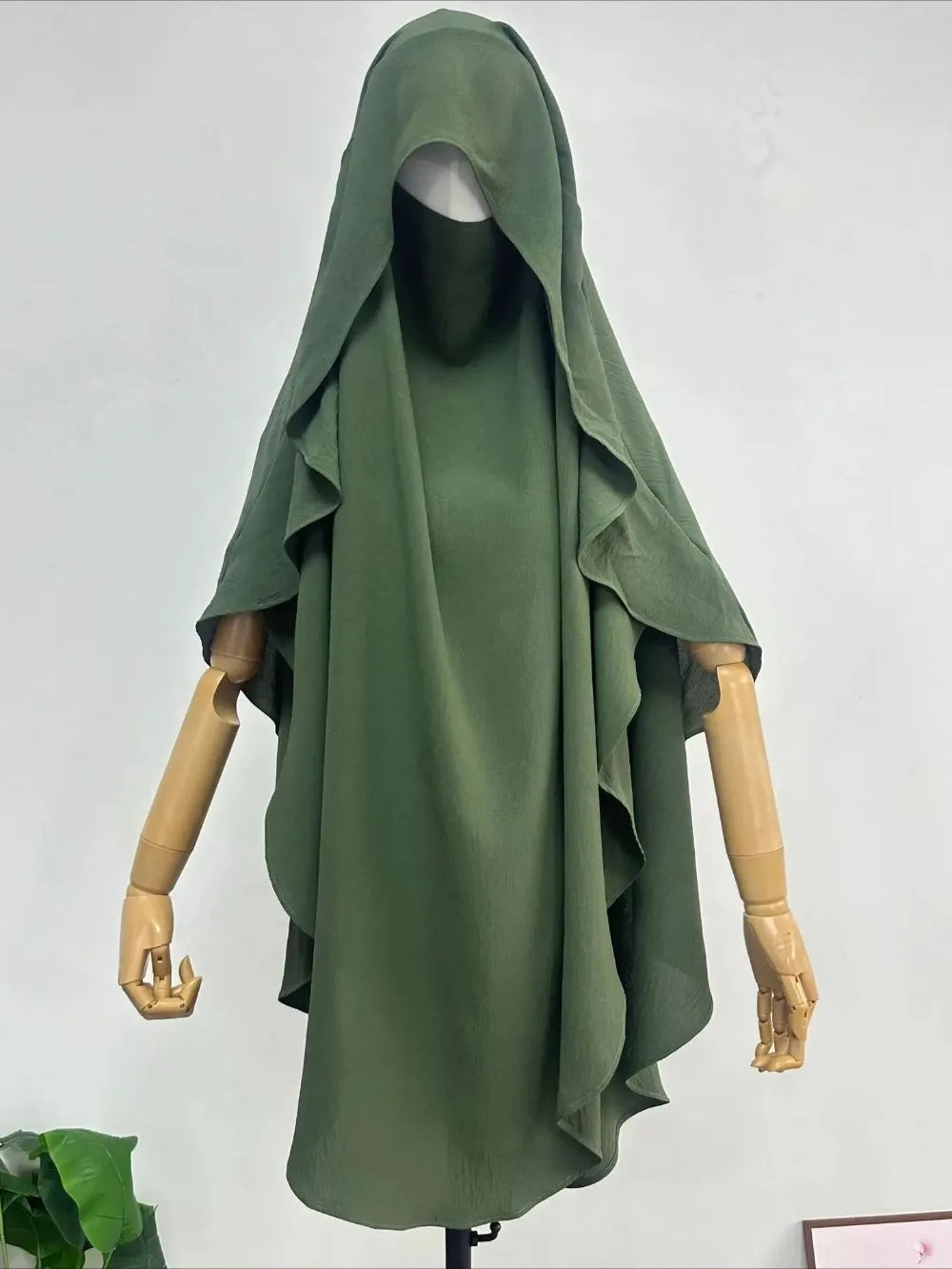 Khimar Hijab Islamique Eid - Foulard Musulman Ramadan 2025 Dubaï