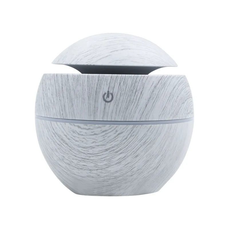 Humidificateur Champignon 200ml USB - Diffuseur Arôme LED 7 Couleurs