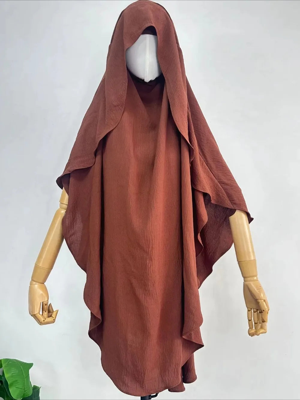 Khimar Hijab Islamique Eid - Foulard Musulman Ramadan 2025 Dubaï