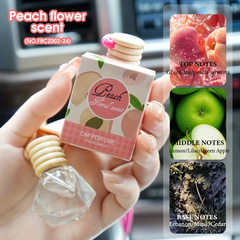 Désodorisant Voiture Longue Durée - Parfum Multi-Espaces Aromathérapie