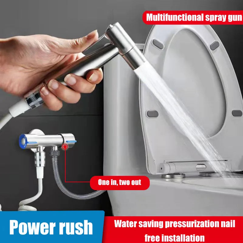 Ensemble de lavage pour femmes, bidet, douche, toilettes, douche, WC, pénétration de lavement, pistolet de pulvérisation de toilette anale, articles de salle de bains, accessoires pulvérisateur