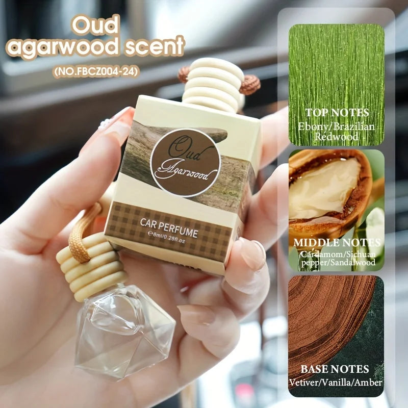 Désodorisant Voiture Longue Durée - Parfum Multi-Espaces Aromathérapie