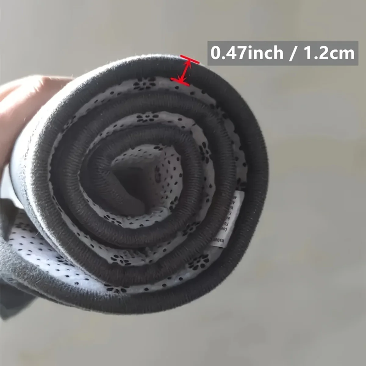 Tapis de Prière Épais Peluche - Flanelle Pampilles Imprimé Irrégulier