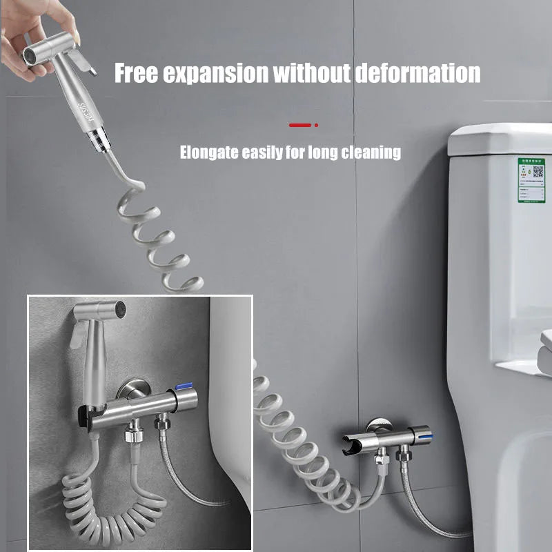 Ensemble de lavage pour femmes, bidet, douche, toilettes, douche, WC, pénétration de lavement, pistolet de pulvérisation de toilette anale, articles de salle de bains, accessoires pulvérisateur