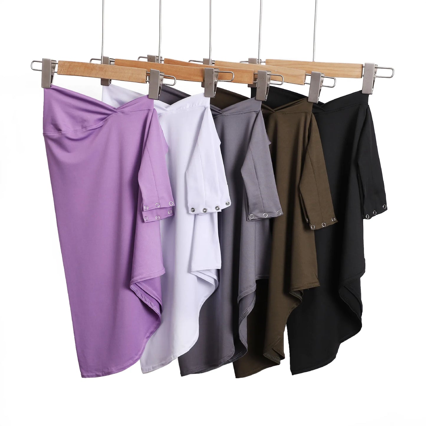 Hijab Instantané avec Boutons - Jersey Turban Niqab Amira Haute Qualité