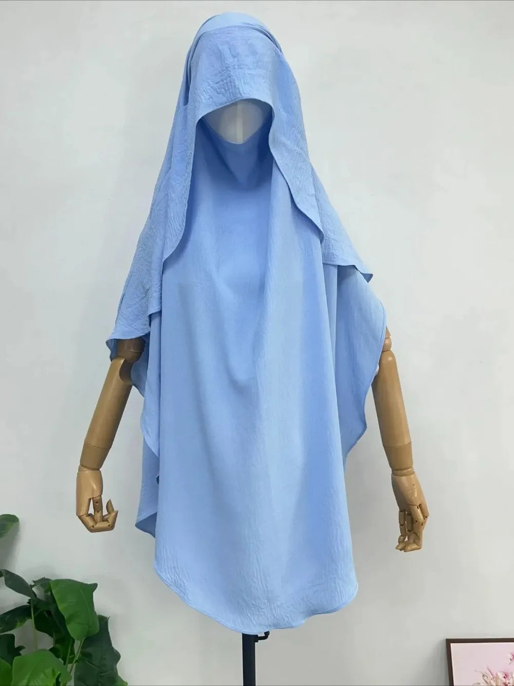Khimar Hijab Islamique Eid - Foulard Musulman Ramadan 2025 Dubaï