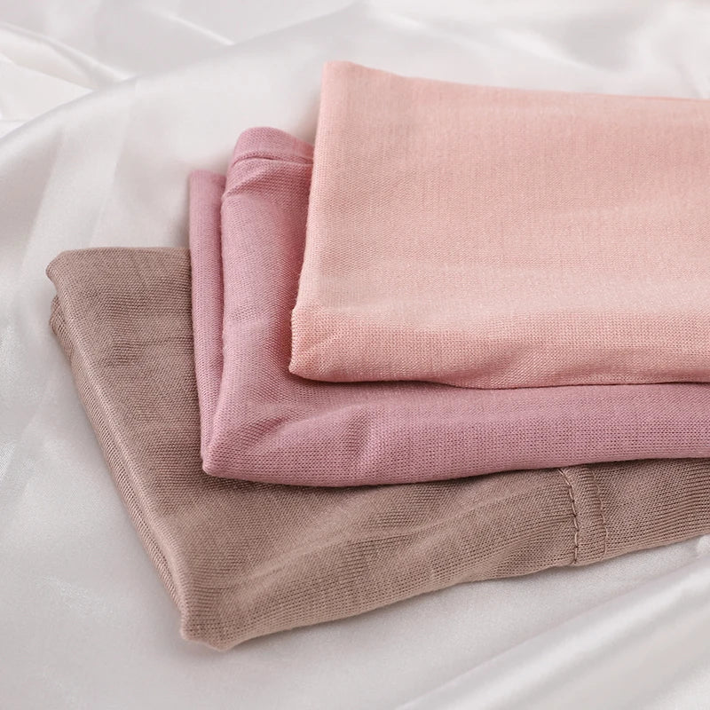 Hijab Casquettes Modal Coton - Sous-Écharpe Turban Islamique Femmes