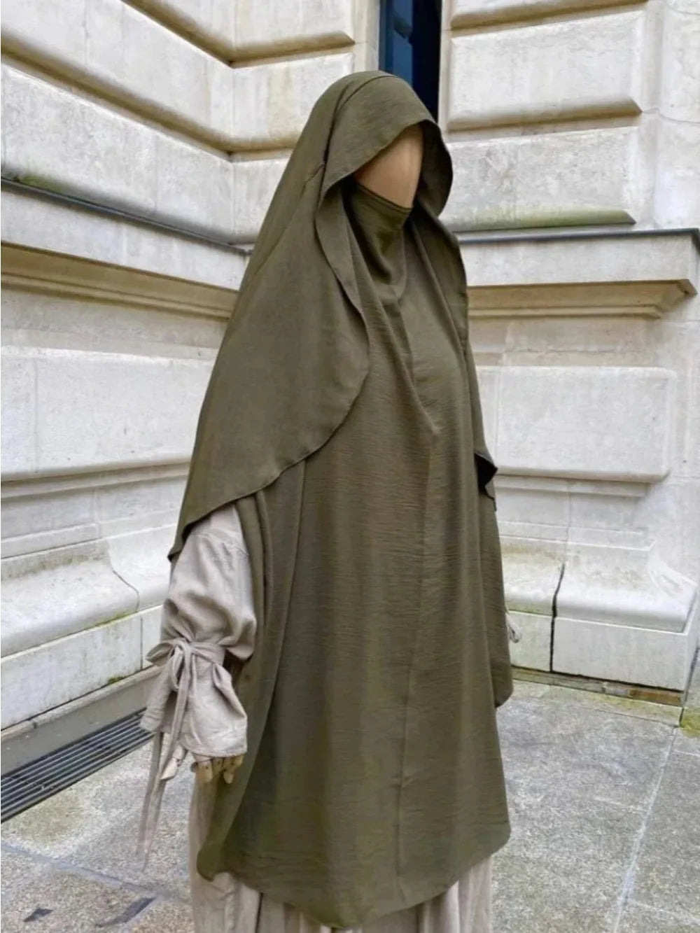 Khimar Hijab Islamique Eid - Foulard Musulman Ramadan 2025 Dubaï