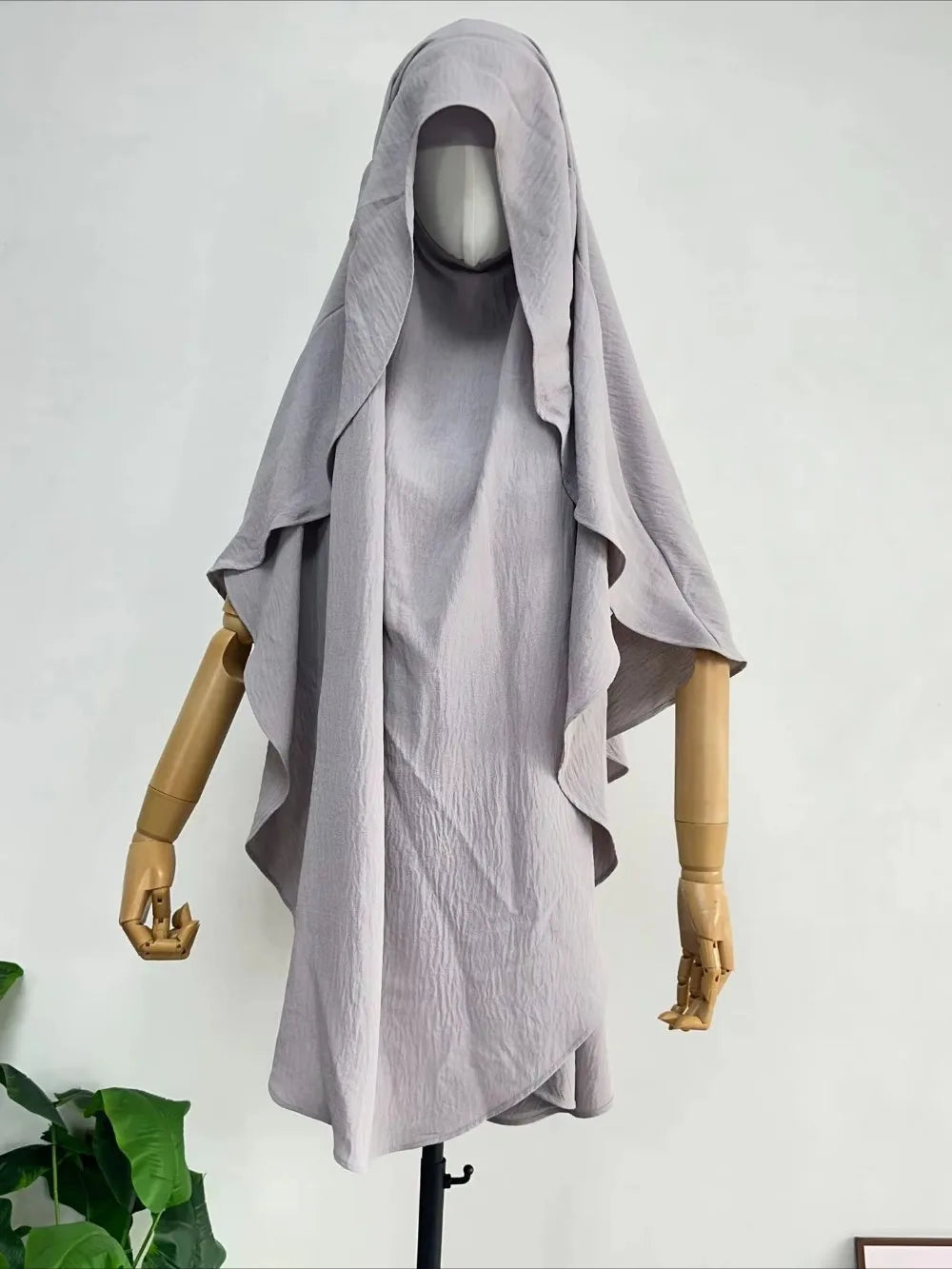 Khimar Hijab Islamique Eid - Foulard Musulman Ramadan 2025 Dubaï