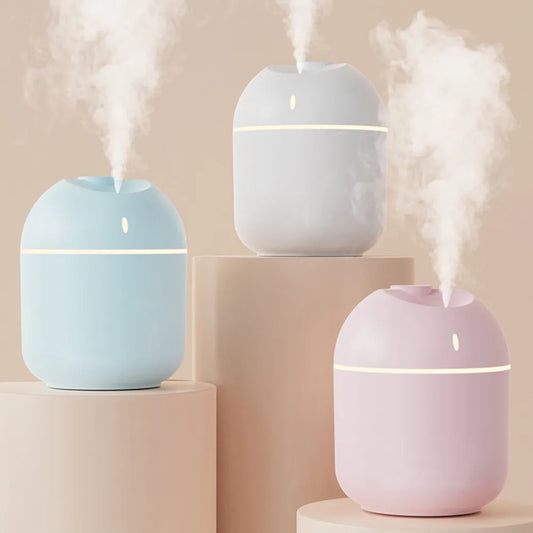 Humidificateur d'Air 270ML USB - Diffuseur Arôme Brume Fraîche LED
