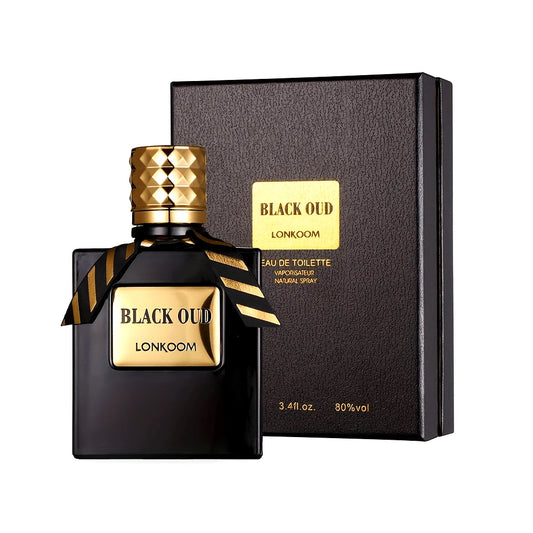 Parfum Oud Noir 100ml Homme - Eau de Toilette Luxe Boisé Mystérieux