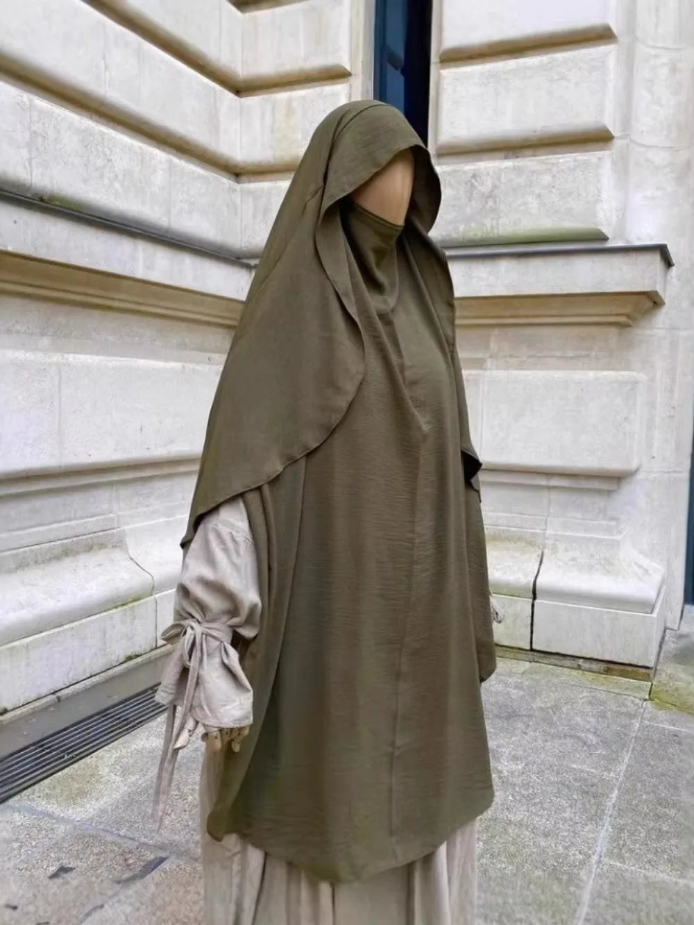 Khimar Hijab Islamique Eid - Foulard Musulman Ramadan 2025 Dubaï