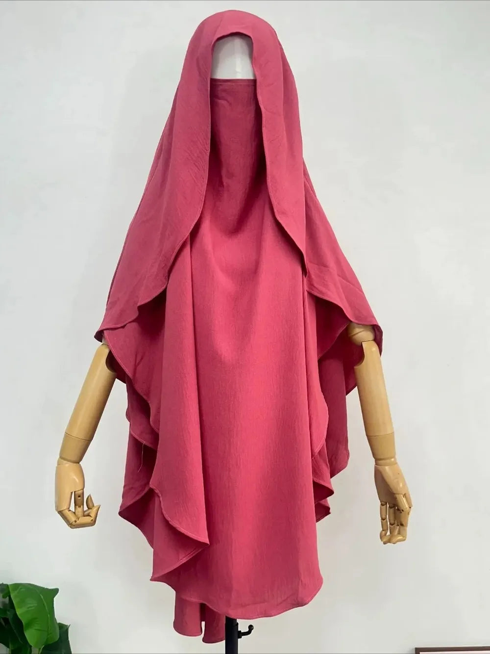 Khimar Hijab Islamique Eid - Foulard Musulman Ramadan 2025 Dubaï