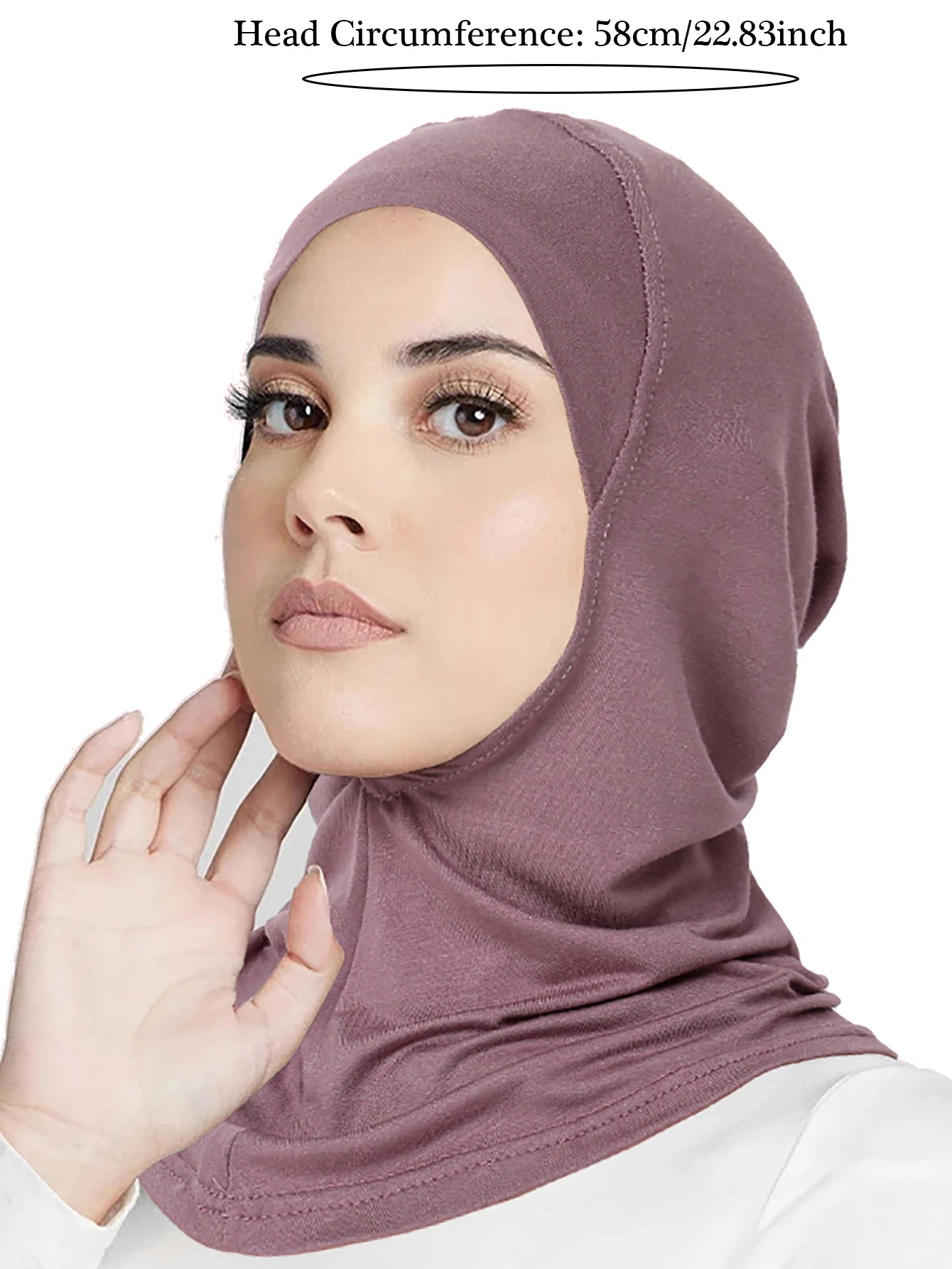 Turban Musulman Couverture Complète - Hijab Sous-Écharpe Femme
