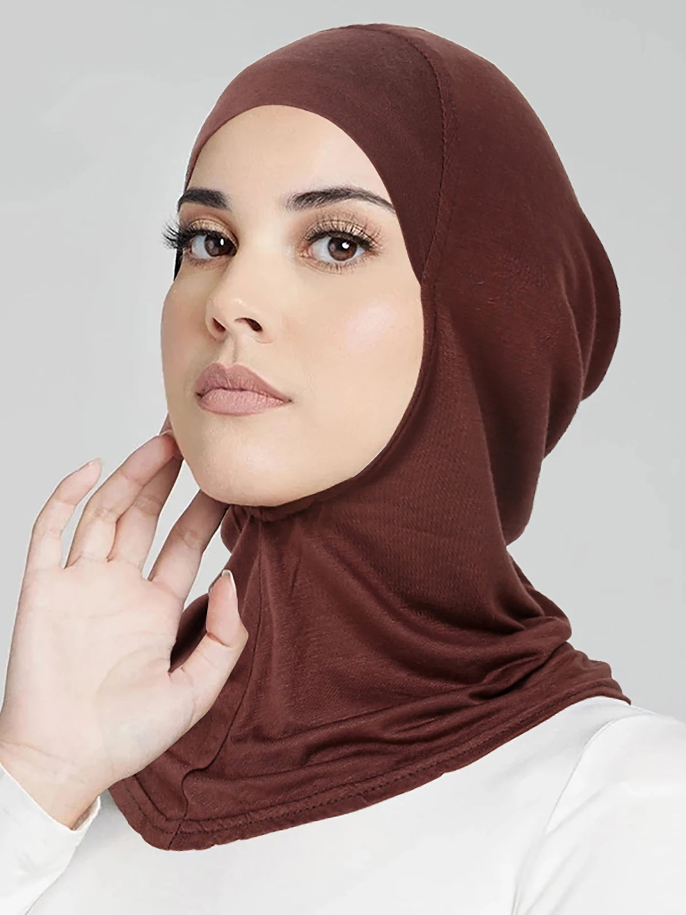 Turban Musulman Couverture Complète - Hijab Sous-Écharpe Femme