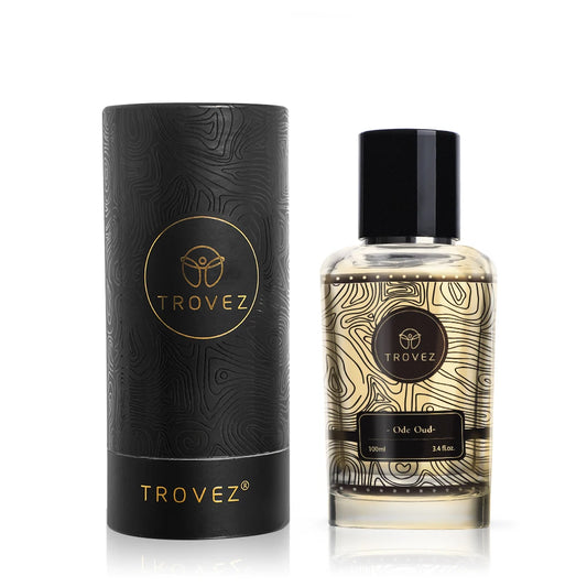 TROVEZ Ode Oud 100ml - Parfum Boisé Oriental Unisexe Longue Durée