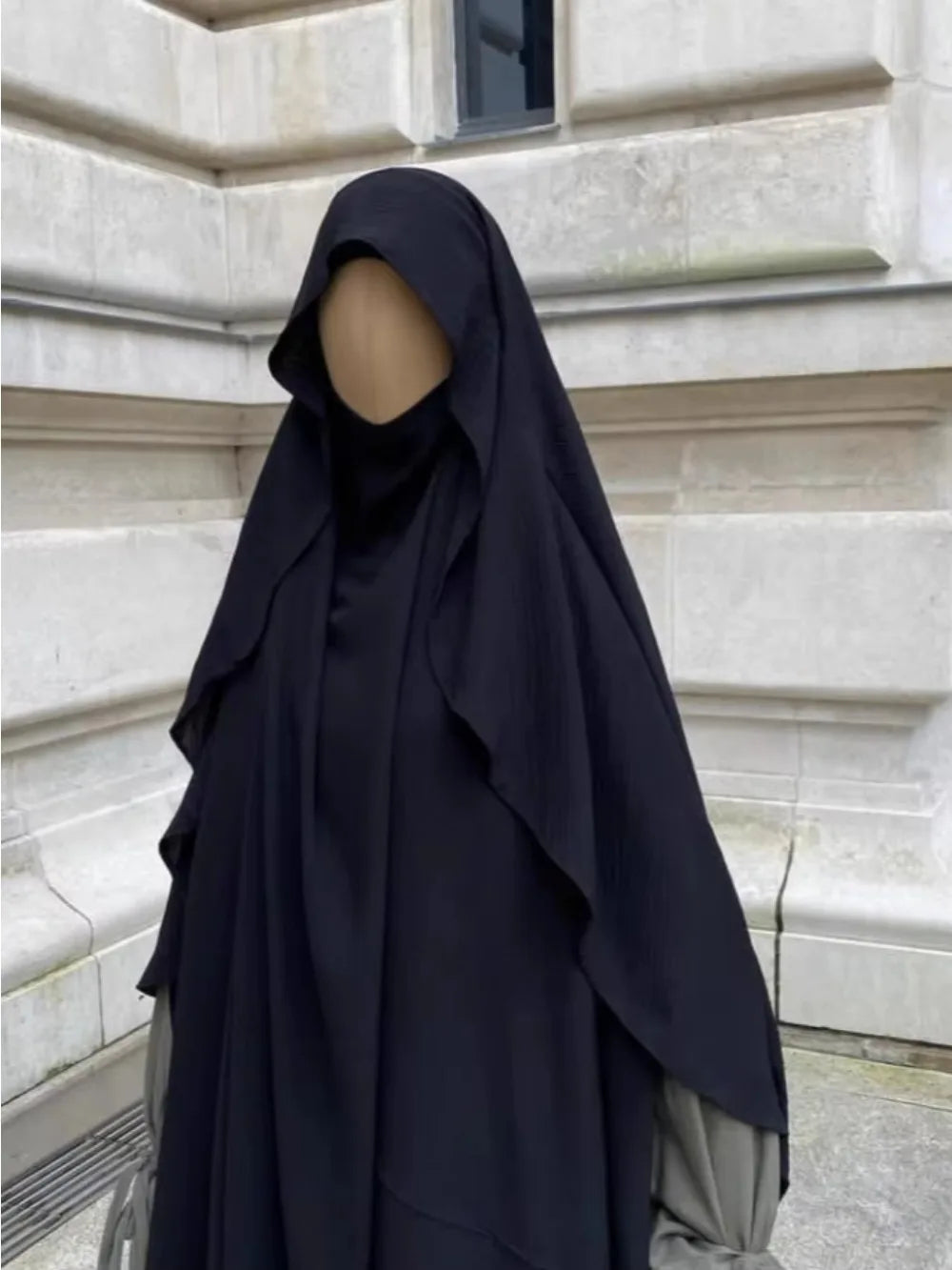 Khimar Hijab Islamique Eid - Foulard Musulman Ramadan 2025 Dubaï