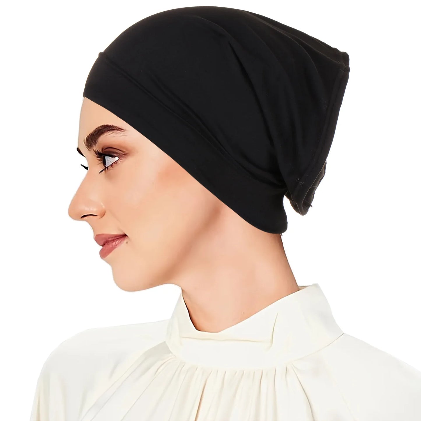 Turban Musulman Couverture Complète - Hijab Sous-Écharpe Femme
