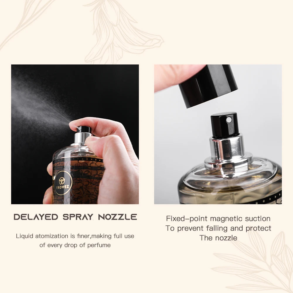 TROVEZ Ode Oud 100ml - Parfum Boisé Oriental Unisexe Longue Durée