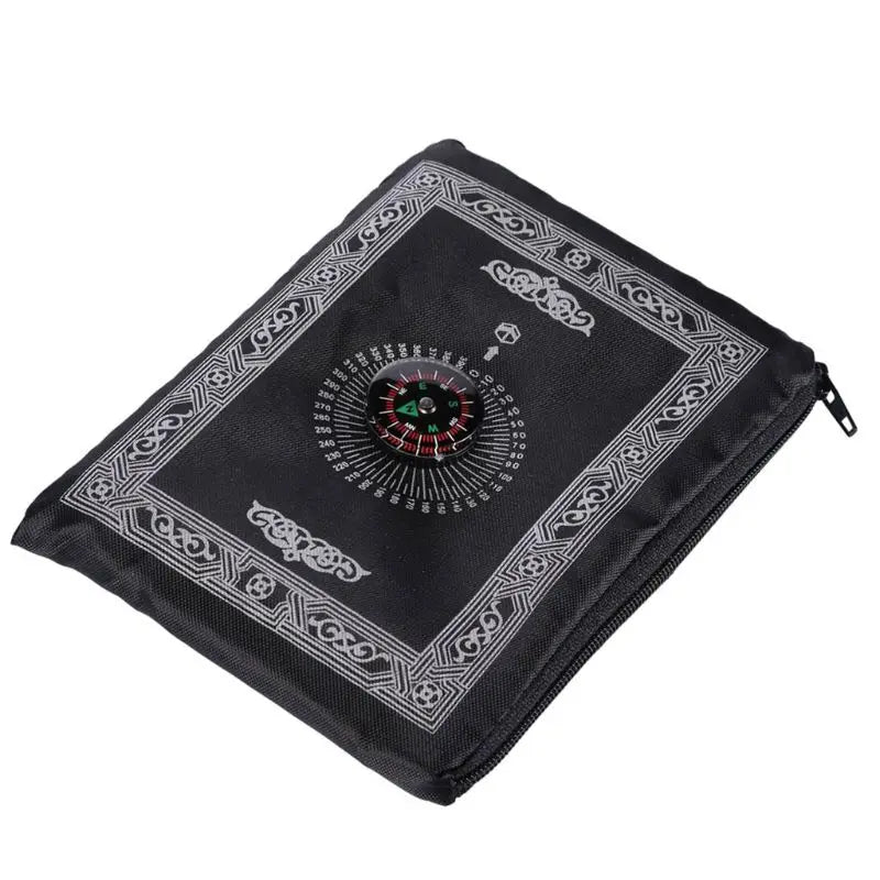 Tapis Prière Musulman Portable Imperméable - Avec Boussole Vintage