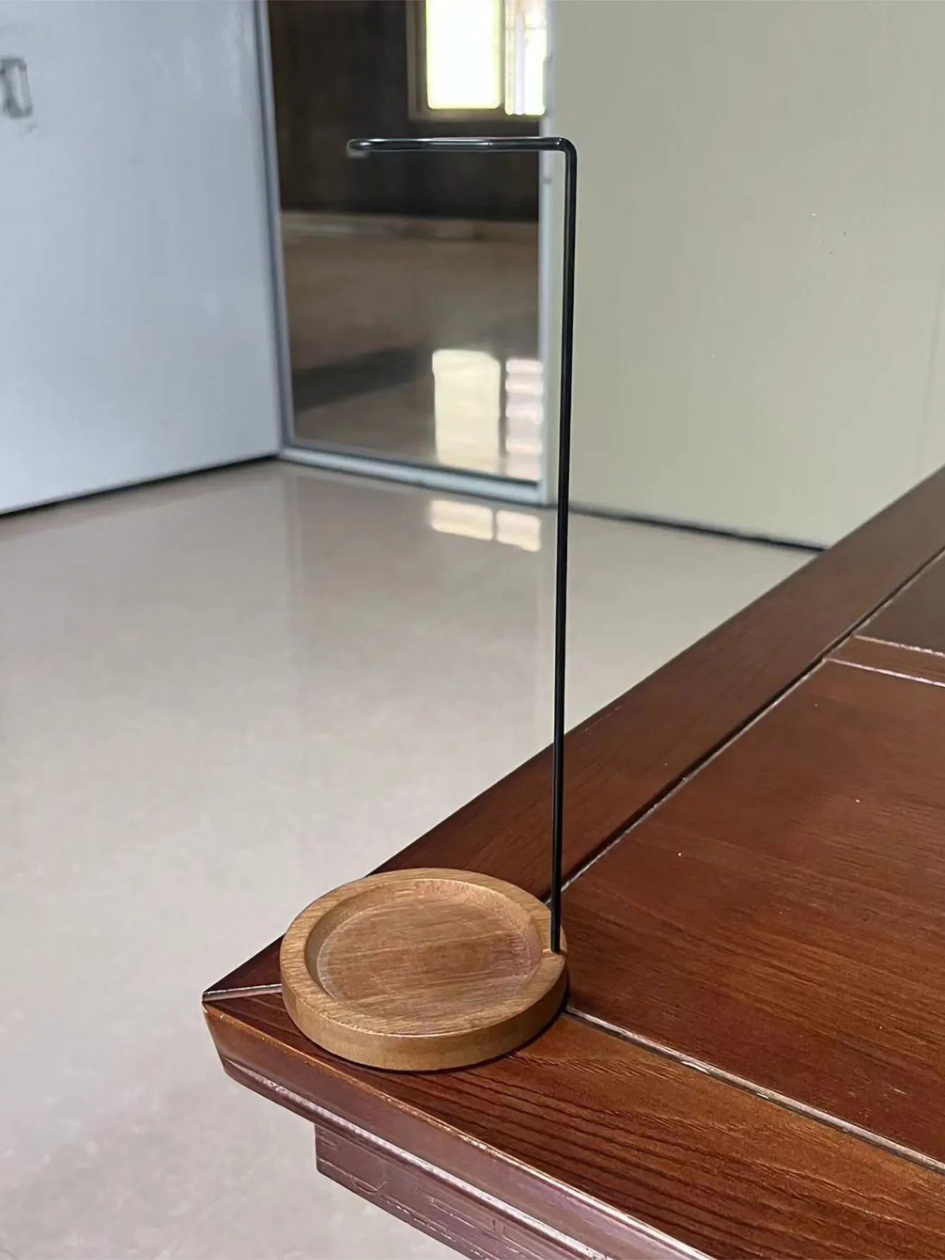 Brûleur d'Encens Bois Rond - Porte-Bâtons Plateau Ornement Chambre